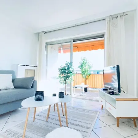 Apartman Delmas - T3 Vue - Parc, Base Loisirs, Bus Sophia Antipo Antibes